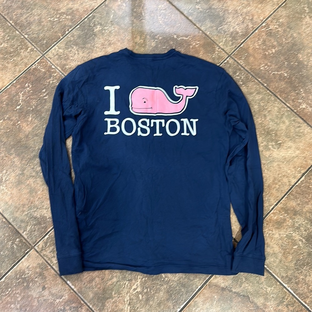 XS Vineyard vines long sleeve Boston shirt!!